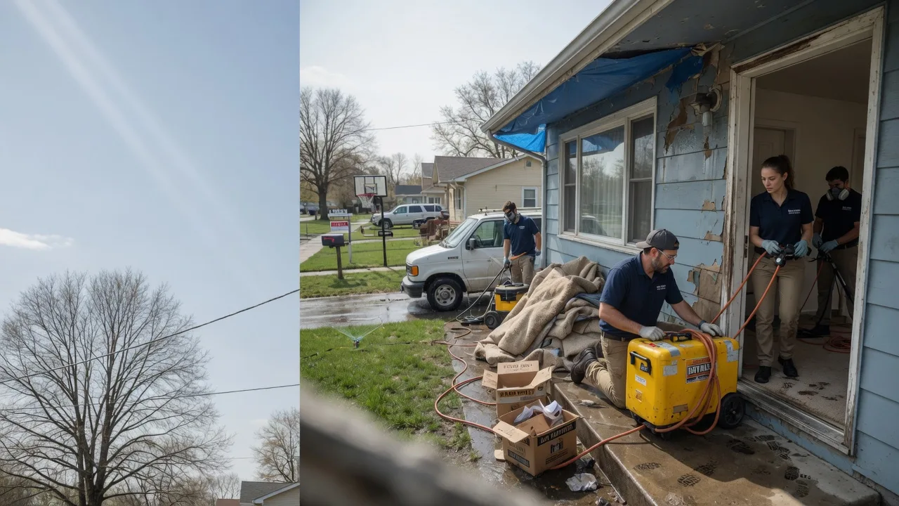 Basement Flood Cleanup in Nallen, WV near me